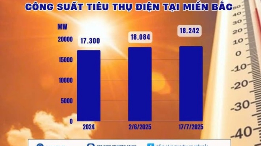Ngành điện kêu gọi tăng cường tiết kiệm điện giờ cao điểm mùa nắng nóng